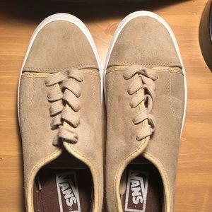 Mens suede VANS Versa tan size 7